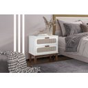 Ver imagem 3 de Mesa para Quarto Indiana Criado Santorini Branco 60cm