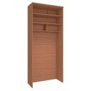 Ver imagem 2 de Guarda Roupa Modulo Ponte 2 Portas Setiba Plus Carvalho/off White