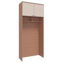 Ver imagem 1 de Guarda Roupa Modulo Ponte 2 Portas Setiba Plus Carvalho/off White