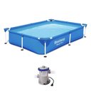 Ver imagem 1 de Piscina Estrutural Infantil 1.200 Litros Splash Juniors com Bomba Bestway 220v
