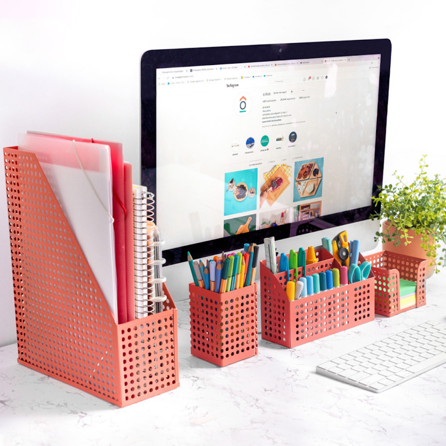 Ver imagem 5 de PORTA BLOCO DE ANOTACOES E NOTAS ADESIVAS:LARANJA