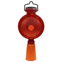 Ver imagem 5 de Sinalizador Solar Viario Cone Kit 4 Uni Sinalizaçao Automatico Led Rua Rodovia Estrada Obra Seguranç