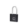 Cadeado Biométrico Inteligente Impressão Digital Segurança - Preto - 1