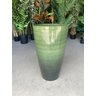 Vaso Grande para Planta para Decoração Sala Varanda Jardim (liso/verde-musgo) - 3