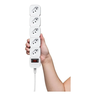 Regua Tomada Filtro De Linha Protetor Energia Intelbras EPE 205 BR Branco - 3