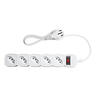 Regua Tomada Filtro De Linha Protetor Energia Intelbras EPE 205 BR Branco - 1
