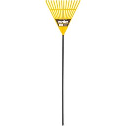 Vassoura para Jardim Plástica 14 Dentes Fixa Vonder - 2