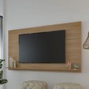 Ver imagem 1 de Painel para Tv até 60 Polegadas Slim Carvalho C/ Suporte para Tv - Artely