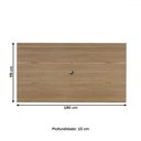 Ver imagem 4 de Painel para Tv até 60 Polegadas Slim Carvalho C/ Suporte para Tv - Artely