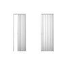 Porta Sanfonada de PVC Plasbil 210 x 90.cm Branco - 1