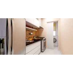 Porta Sanfonada de PVC Plasbil 210 x 90.cm Branco - 2