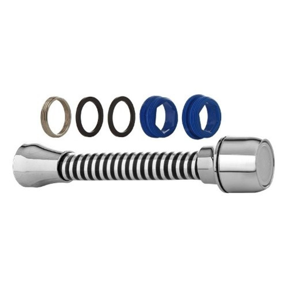 Extensor Para Torneira Cromado 90mm Abs Blukit - 1