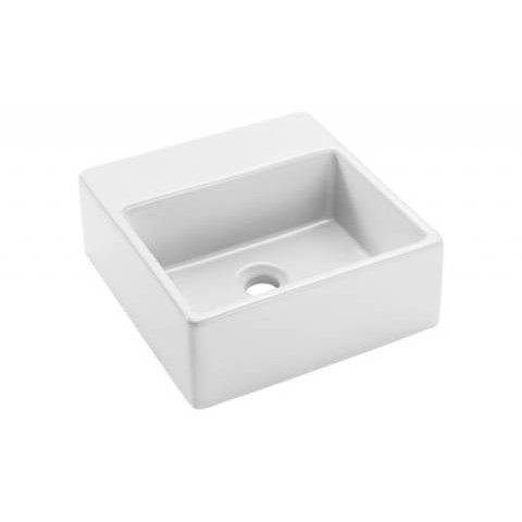 Cuba Apoio Quadrada Icasa ICA12 35x35.cm - Branco