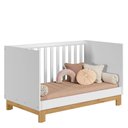 Ver imagem 7 de Berço Mini Cama Infantil Mdp-mdf Q Encanto Slim Branco