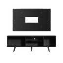 Ver imagem 7 de Rack Madesa Dubai com Pés e Painel para Tv até 58 Polegadas - Preto/rustic 8nd8