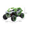Carrinho Carro Elétrico Infantil Grande Jipe Off Road 4x4 Utv com Controle Remoto - 6