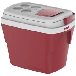 Caixa Térmica Soprano Tropical 28.L Vermelha - 3 Caixa Térmica Soprano Tropical 28.L Vermelha - 3