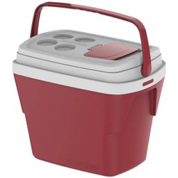 Caixa Térmica Soprano Tropical 28.L Vermelha - 4 Caixa Térmica Soprano Tropical 28.L Vermelha - 4