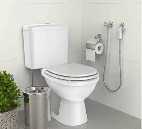 Ducha Higiênica Com Registro Cromado Completo Blukit - 2