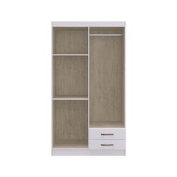 Guarda-roupa Solteiro 4 Portas 2 Gavetas Treviso 104 Móveis Doripel - 6 Guarda-roupa Solteiro 4 Portas 2 Gavetas Treviso 104 Móveis Doripel - 6