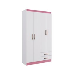 Guarda-roupa Solteiro 4 Portas 2 Gavetas Treviso 104 Móveis Doripel - 3 Guarda-roupa Solteiro 4 Portas 2 Gavetas Treviso 104 Móveis Doripel - 3