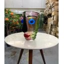 Ver imagem 3 de Vaso Murano Colorido Peça de Decoração Sala Mesa com 30cm