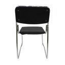 Ver mais imagens de Cadeira de Escritório Interlocutor Eventos Moderna com Base Fixa Dakkar Pretas