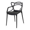Conjunto 6 Cadeiras Allegra Preto - 3