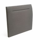 Ver imagem 3 de Cabeceira Cama Box Casal Moderna Estofada Cinza Clean 140cm