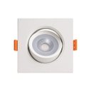 Ver imagem 5 de Spot LED Embutir Quadrado 9W Branco Quente 3000k Branco Orientável Bivolt Opus 87555 Eco ST3322