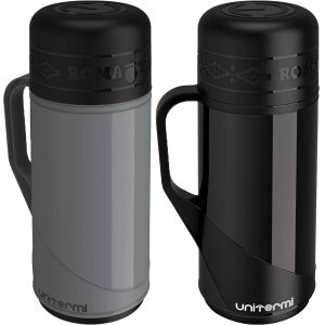Kit 2 Garrafa Térmica Mesa Roma Tradição Café com Leite 1l