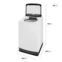 Ver imagem 6 de Máquina de Lavar Midea Ma512 15kg Wave Agitator 127v Branca
