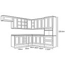 Ver imagem 3 de Cozinha Modulada Americana 01 Cinza - Henn