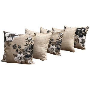 Capas de Almofadas Decorativas 5 Unidades Com Ziper:KCT0594