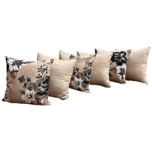 Capas de Almofadas Decorativas 6 Unidades Com Ziper:KCT0694