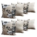 Ver imagem 1 de Capas de Almofadas Decorativas 8 Unidades Com Ziper:KCT0894