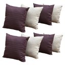 Ver imagem 1 de Capas de Almofadas Decorativas 8 Unidades Com Ziper:KCT0897
