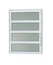 Ver imagem 1 de Vitrô Alumínio Branco Basculante 4V Maxx - 80x80