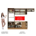 Ver imagem 6 de Armário de Cozinha Completa 290cm Rustic Stella Madesa 02