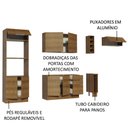 Ver imagem 5 de Armário de Cozinha Completa 290cm Rustic Stella Madesa 02