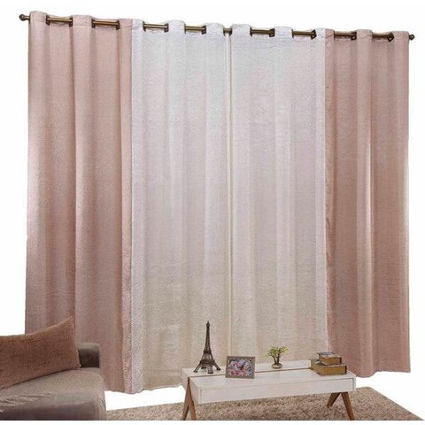 Cortina Celeste 2,60x1,60:PALHA/AVELA