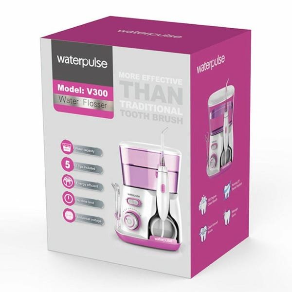Water Pulse Irrigador Oral Dental W300Pg -110/220V - Pink - 5