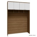 Ver imagem 1 de Guarda Roupa Modulado Ponte 163cm 04 Portas 234cm Alt Setiba