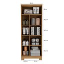 Ver imagem 4 de Armário Multiuso Área de Serviço 2 Portas Stella Carvalho Grafite