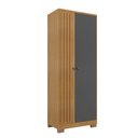 Ver imagem 5 de Armário Multiuso Área de Serviço 2 Portas Stella Carvalho Grafite