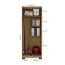 Ver imagem 7 de Armário Multiuso para Área de Serviço 2 Portas Stella I01 Carvalho Grafite Clique Chique