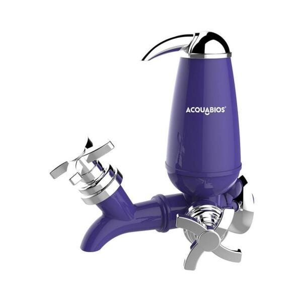 Torneira com Filtro Colors Fixa Quadriseta Roxa CR - 1