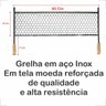 Churrasqueira Inox para Espetinho com Rodas Tipo Carrinho de Churrasco com 1 Metro Tres Altura do Ca - 8