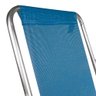 Cadeira Alta Alumínio Azul - 8