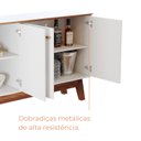 Ver mais imagens de Buffet Aparador Atta Quatro Portas com Pés de Madeira